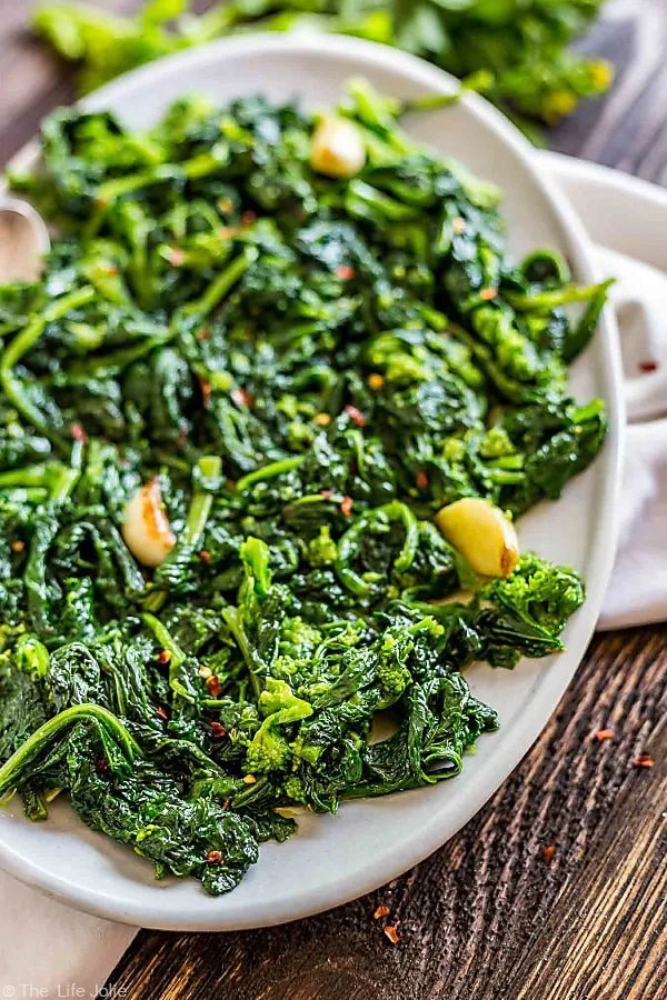 Broccoli Rabe Recipe with Garlic