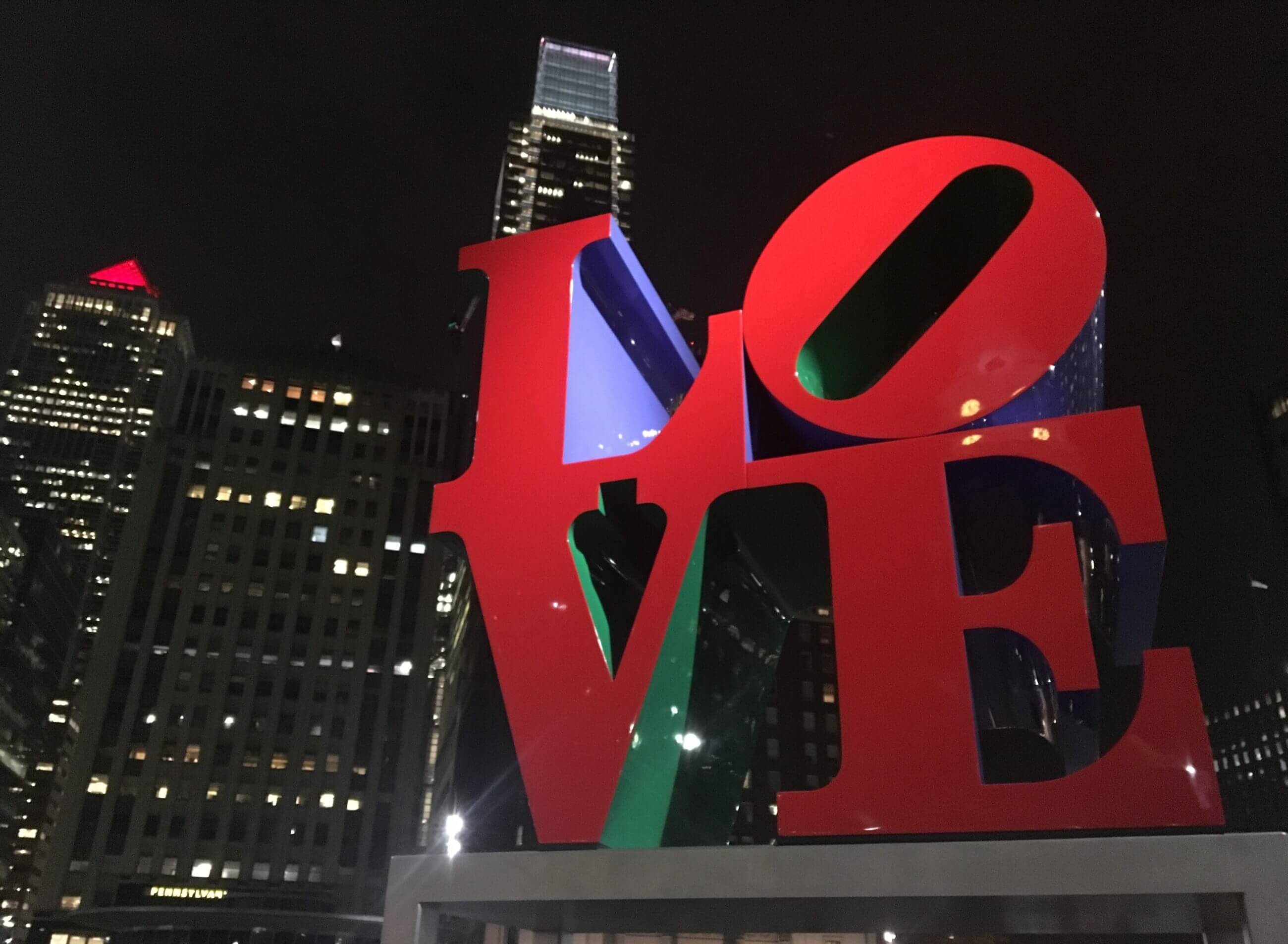 LOVE Park Improvements The Lighting Practice