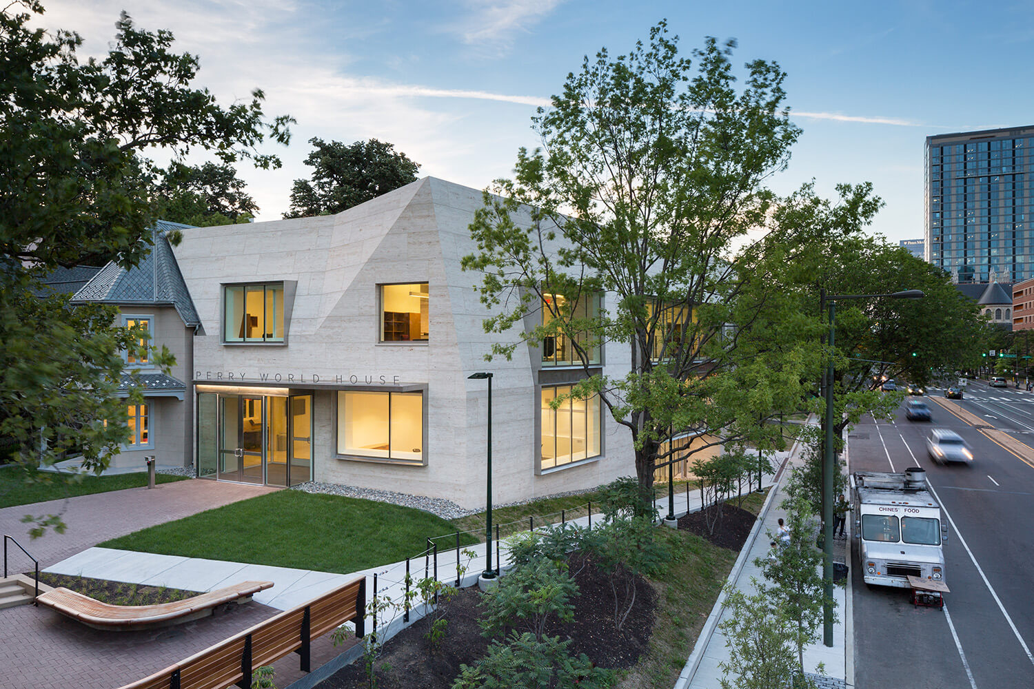 University of Pennsylvania Perry World House The Lighting Practice