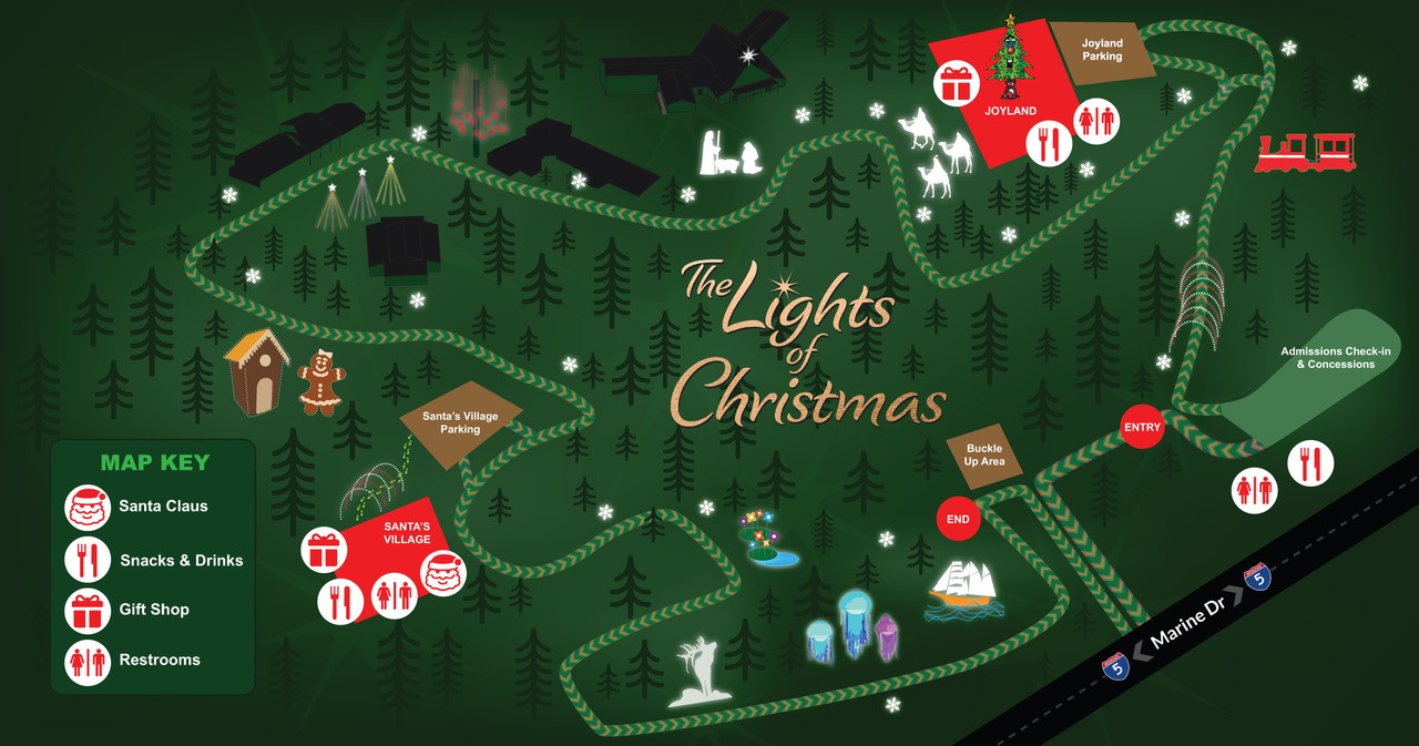 Event Map ⋆ The Lights of Christmas