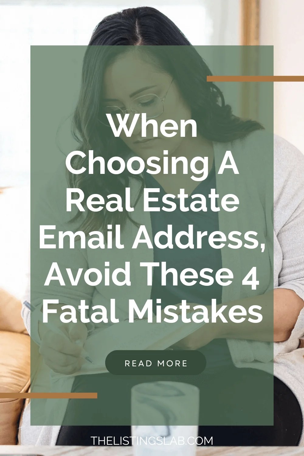 4 Fatal Real Estate Email Address Mistakes You Might Be Making