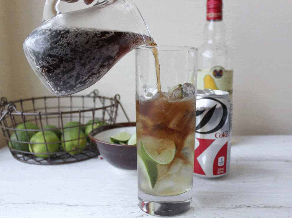 Cuba Libre (Coke Rum and Lime) The Little Epicurean