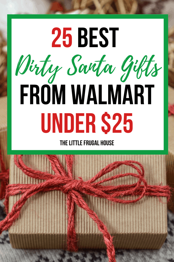 Christmas Gifts For $1 25 Dirty Santa Gifts from Walmart Under 25 The Little Frugal House