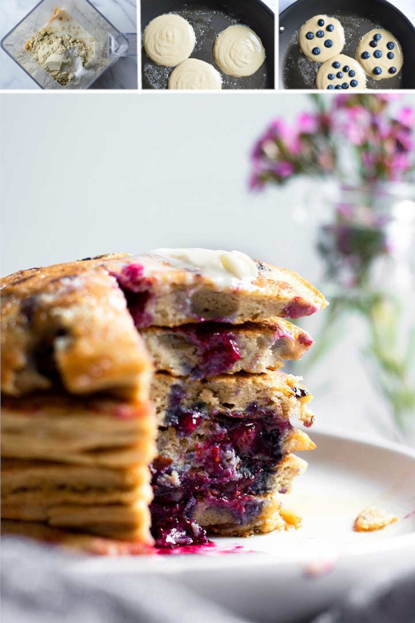 Low Carb Protein Powder Pancakes Easy + Suuuper Fluffy