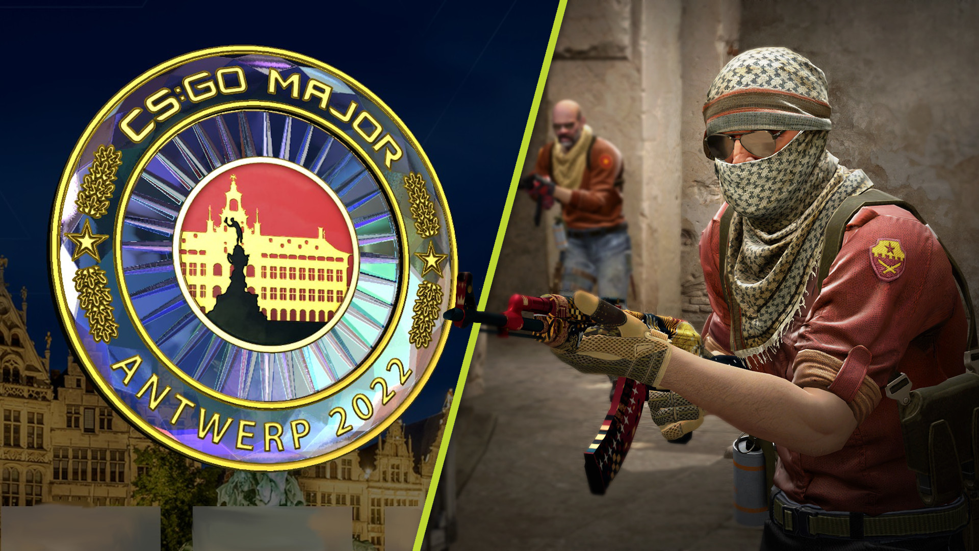 The CSGO stickers for the PGL Antwerp Major have dropped