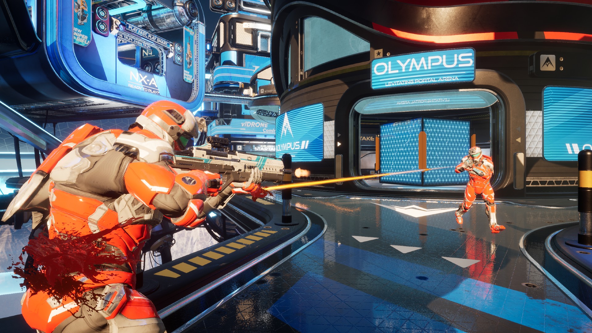 Splitgate, a freetoplay lovechild of Halo and Portal, is coming to
