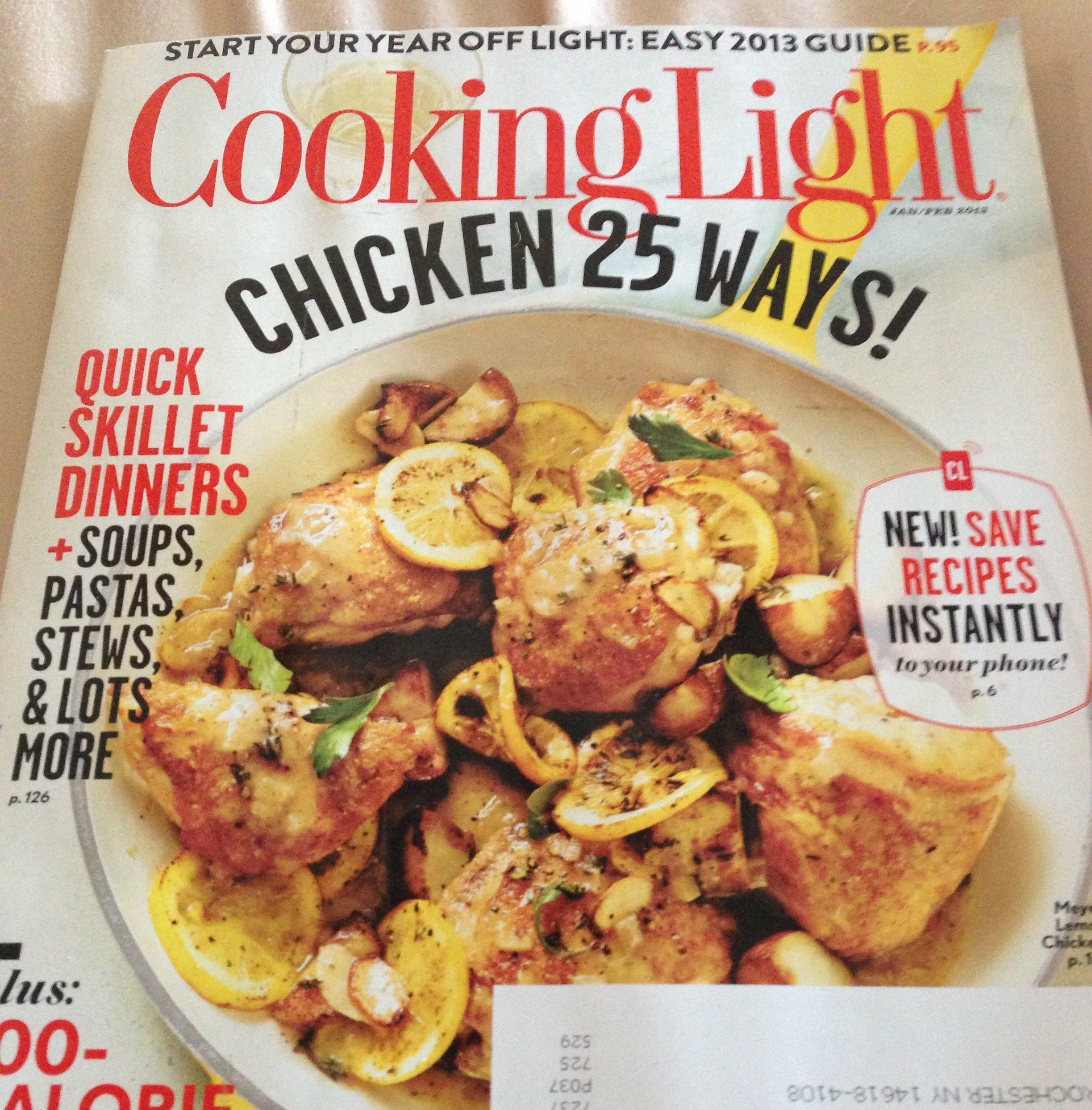 cooking light jan/feb The Local Elite
