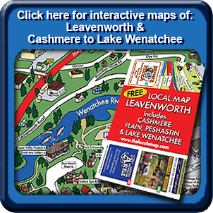 Directions To Leavenworth Washington The Locals Map - A Travel Map Of Leavenworth, Wa - For Tourists & Travel Info