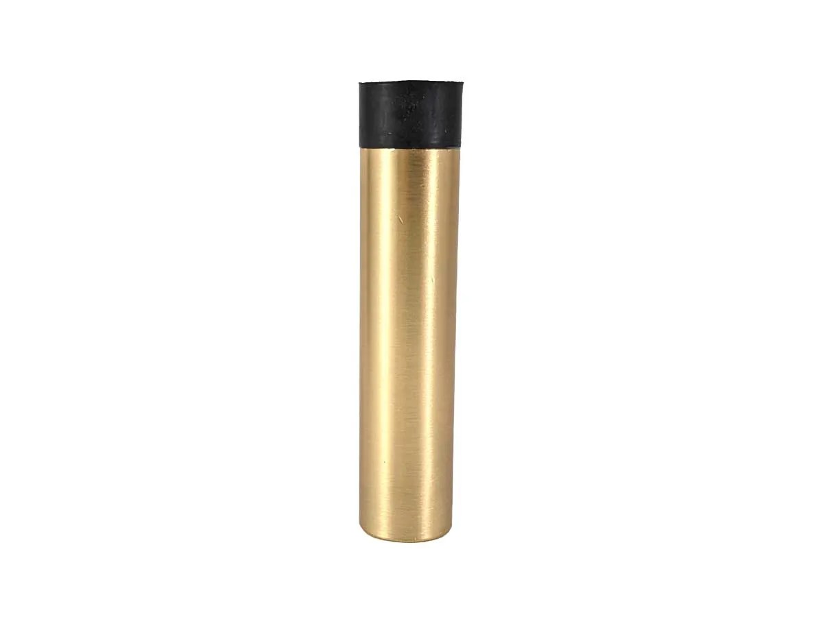 Door Stop Round Wall Mounted Matte Brushed Gold