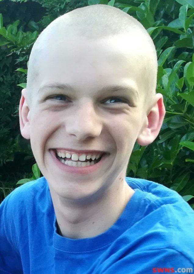 Schoolboy who shaved head for charity told he’ll be SUSPENDED if doesn