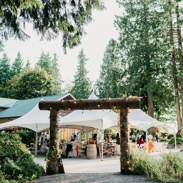 Snohomish Wedding Venue The Lookout Lodge Bride Groom Bridesmaid Groomsmen Woodland Wedding Venue With Mountain Views