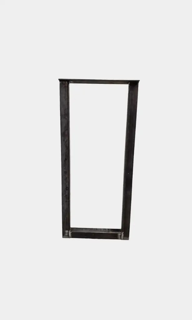 UShaped Metal Dining Table Legs Lumber Shack