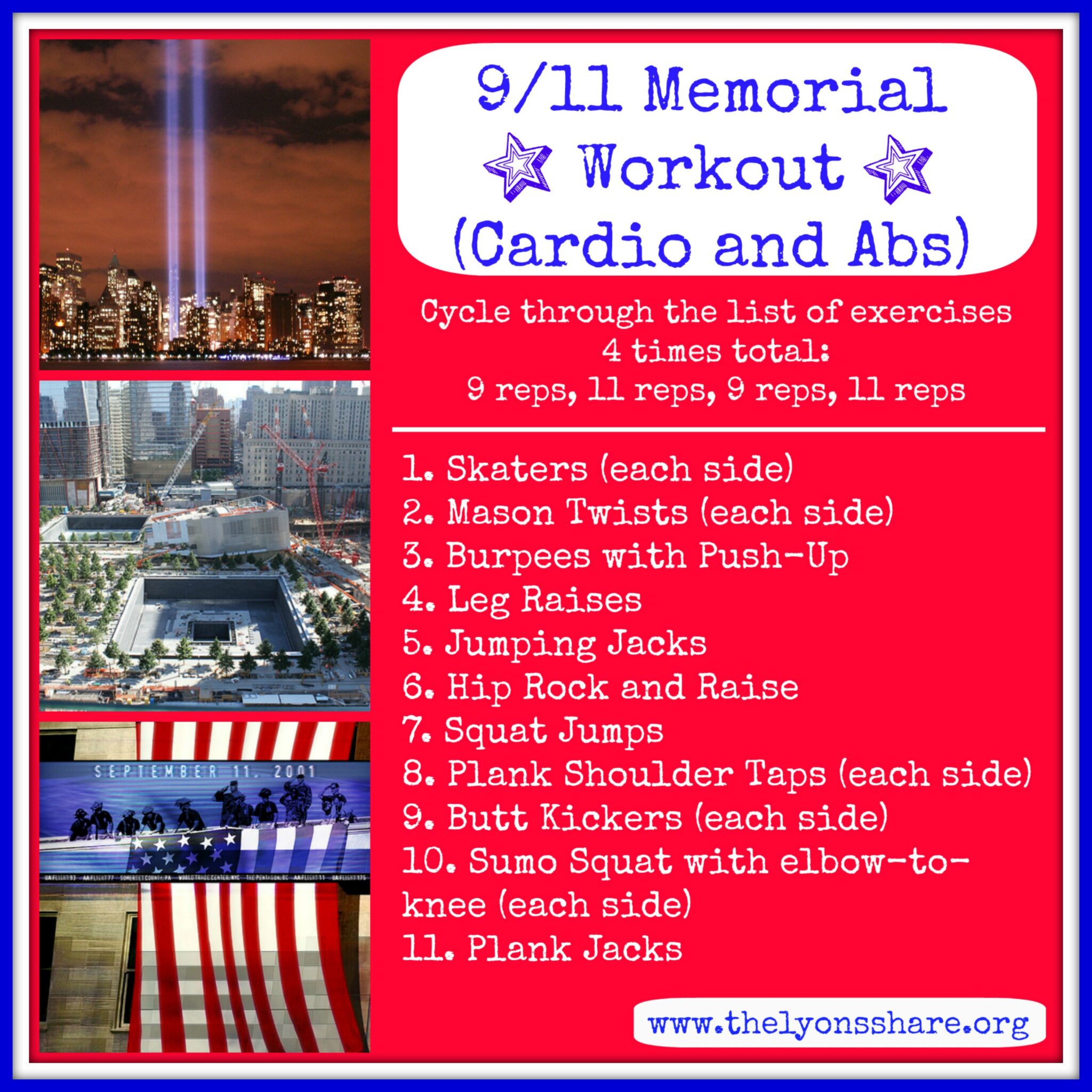 9/11 Memorial Workout