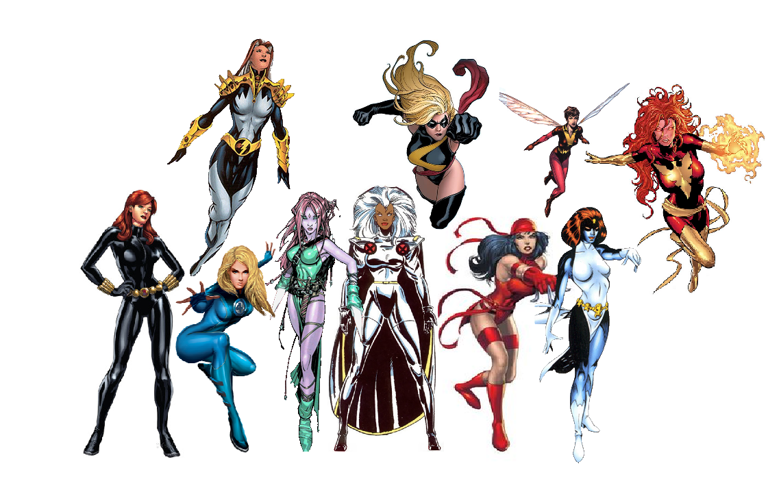 Top 10 Most Beautiful Female Superheroes / The 10 Most Powerful Female