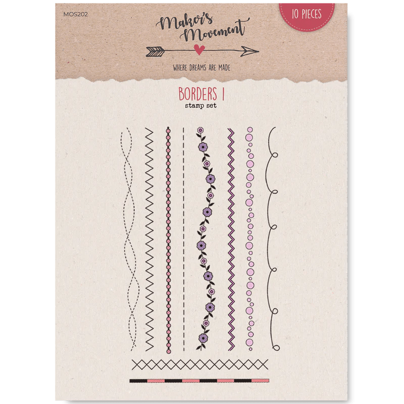 Borders Stamp Set The Maker Session LLC