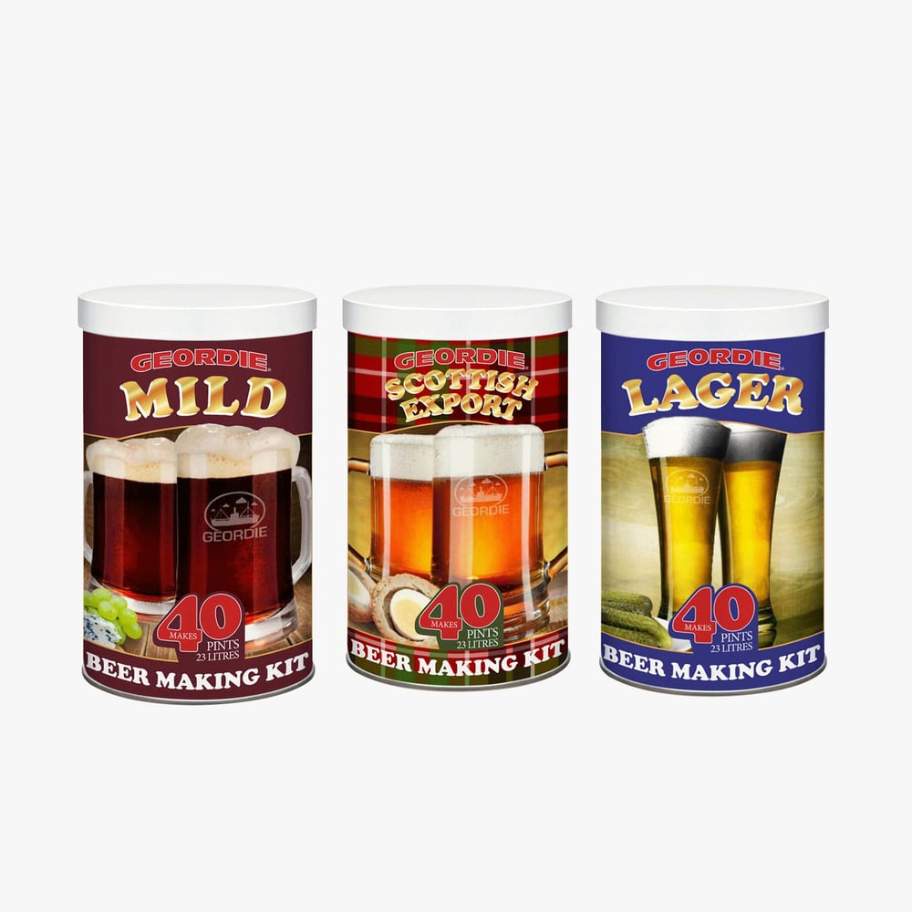 Geordie Homebrewing Beer Kits The Malt Miller