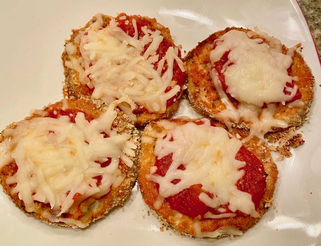Easy Baked Eggplant Parmesan Rounds The Mama Maven Blog