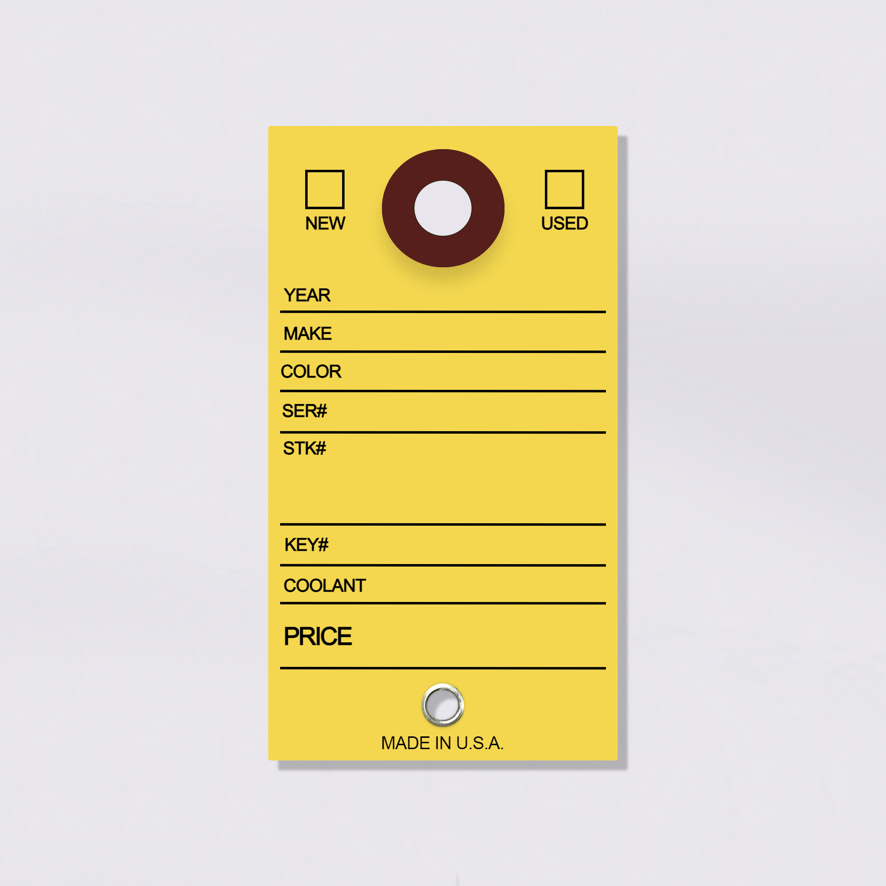 Paper Key Tag The MCM Store