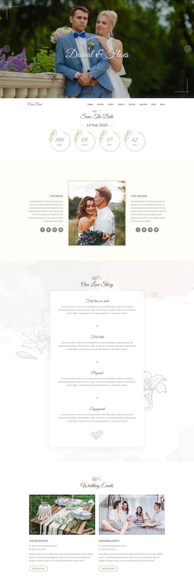 35+ Best Wedding WordPress Themes 2024 (Free & Premium) Theme Junkie