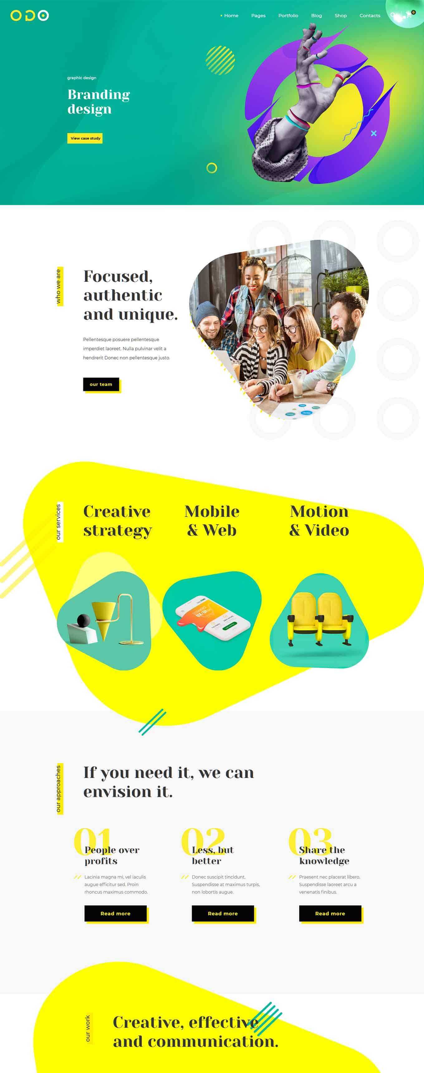 55+ Best WordPress Themes for Graphic Designers 2024 (Free & Premium