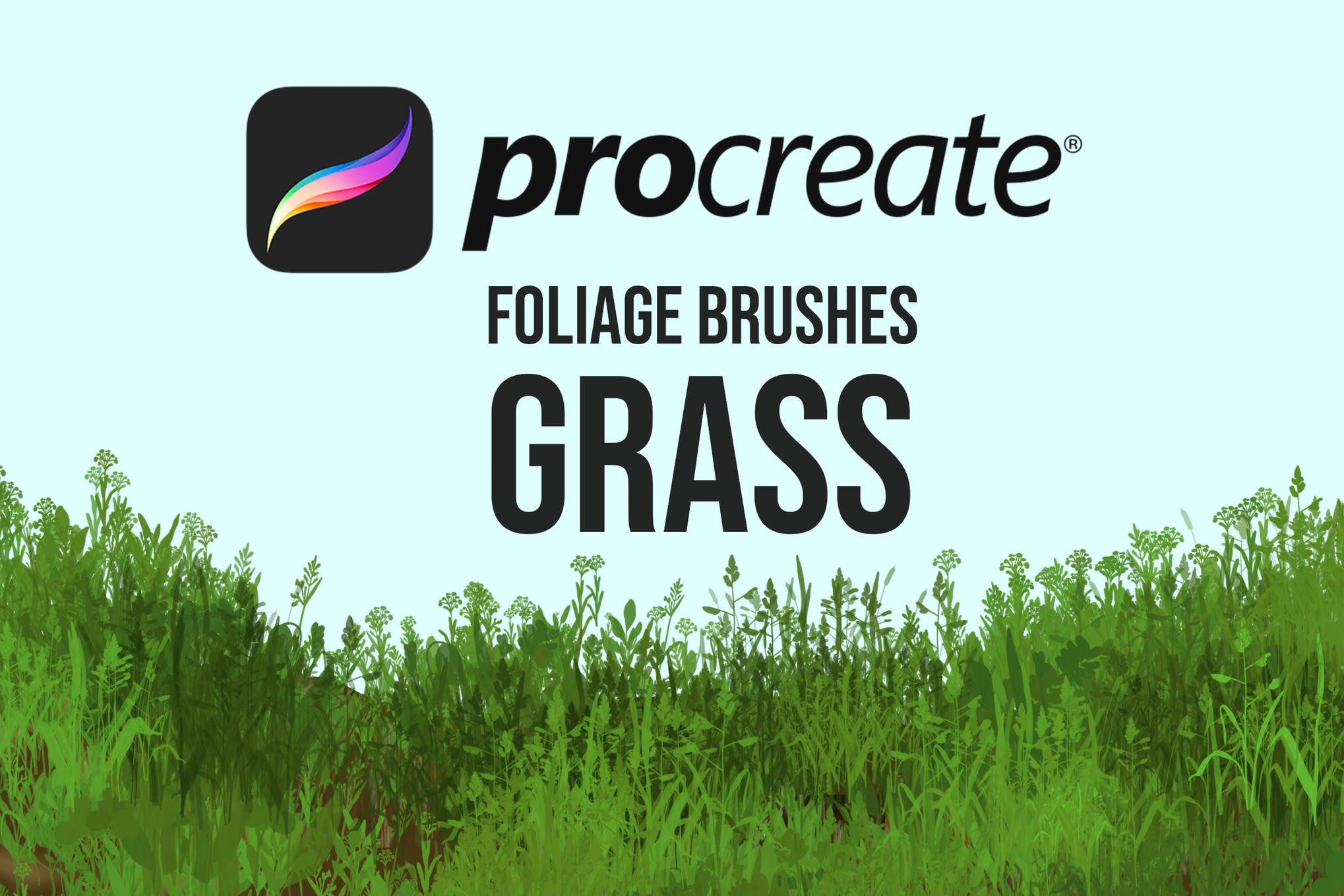 20+ Best Procreate Tree, Flower & Grass Brushes 2022 LaptrinhX / News