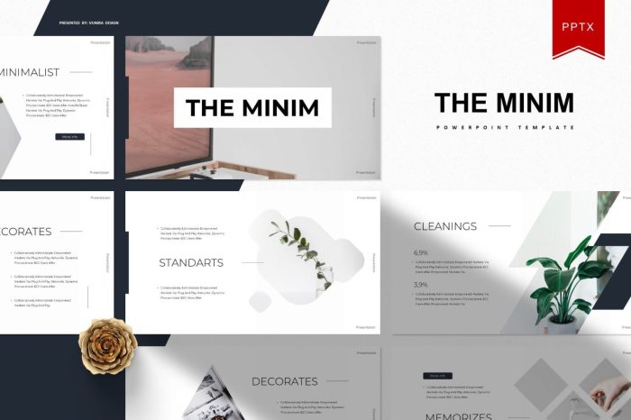Minimal PPT Templates minimalis minimalistic minim gratis junkie