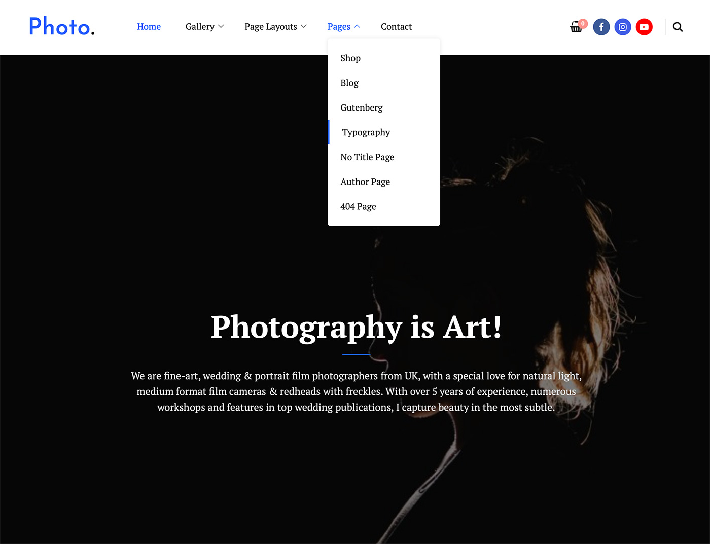 40+ Best WordPress Themes for Photographers 2024 (Free & Premium