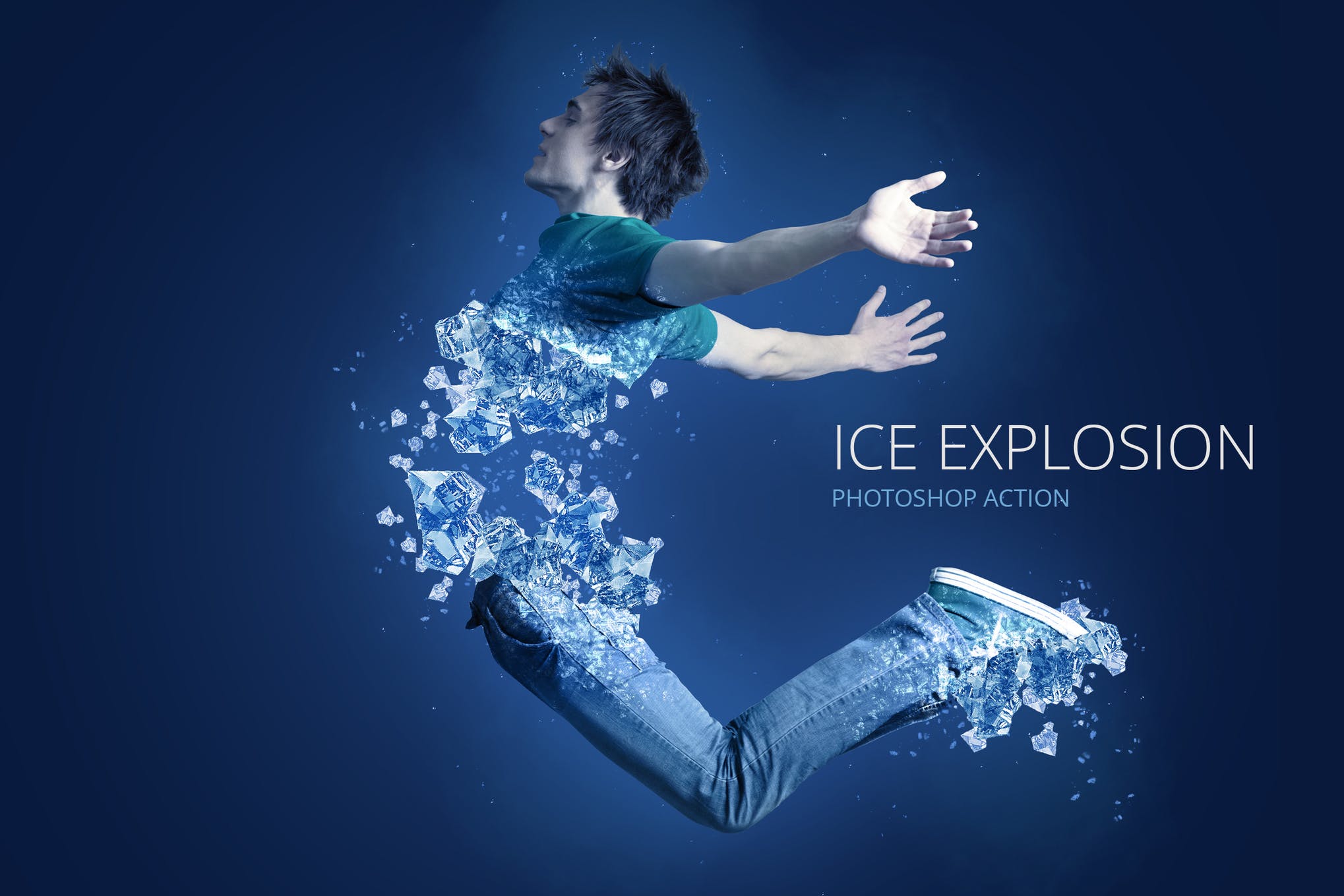 20+ Best Ice Effects (Ice Texture, Brush & Text Effects