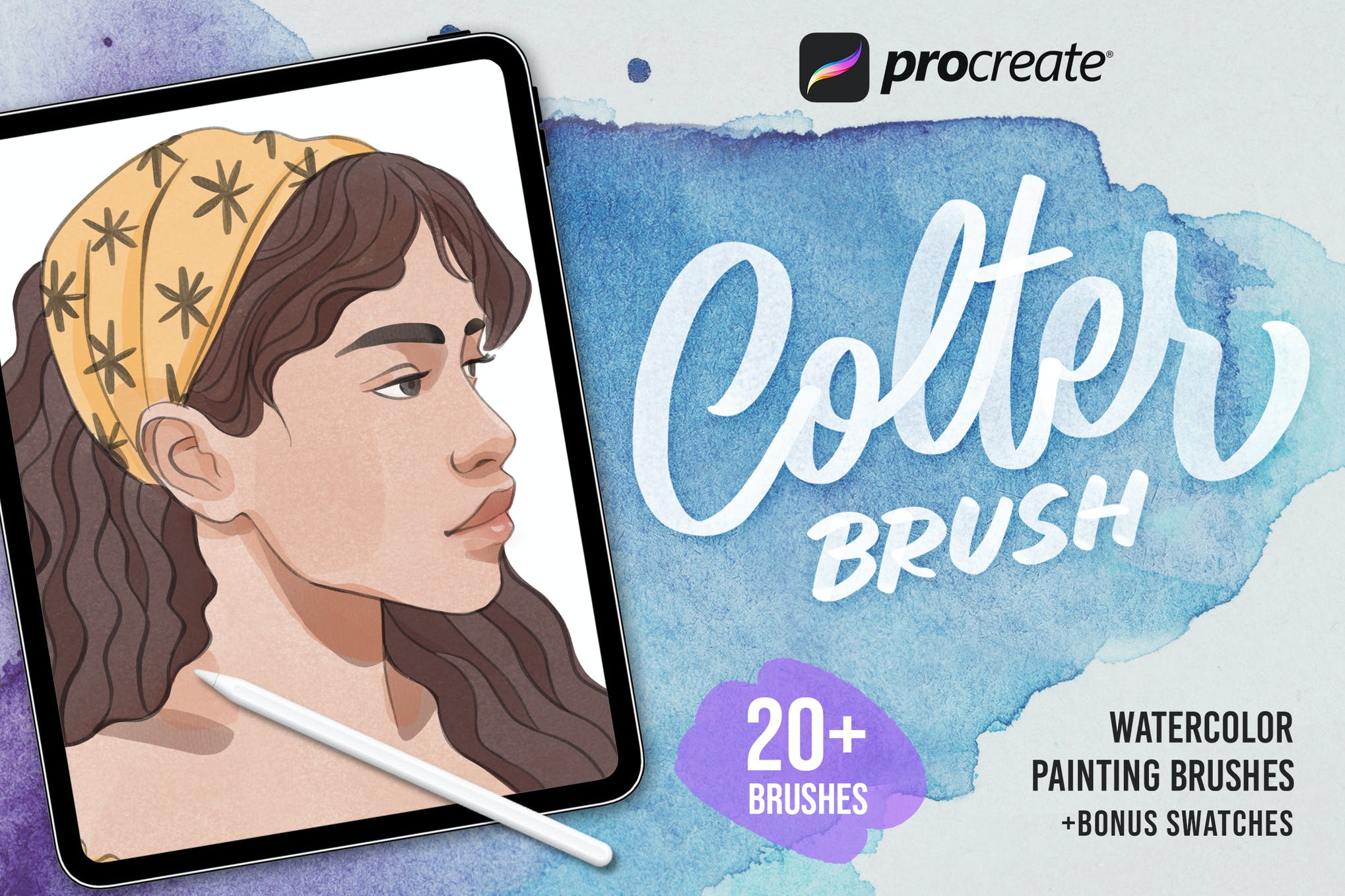 20+ Best Procreate Watercolor Brushes 2021 LaptrinhX / News