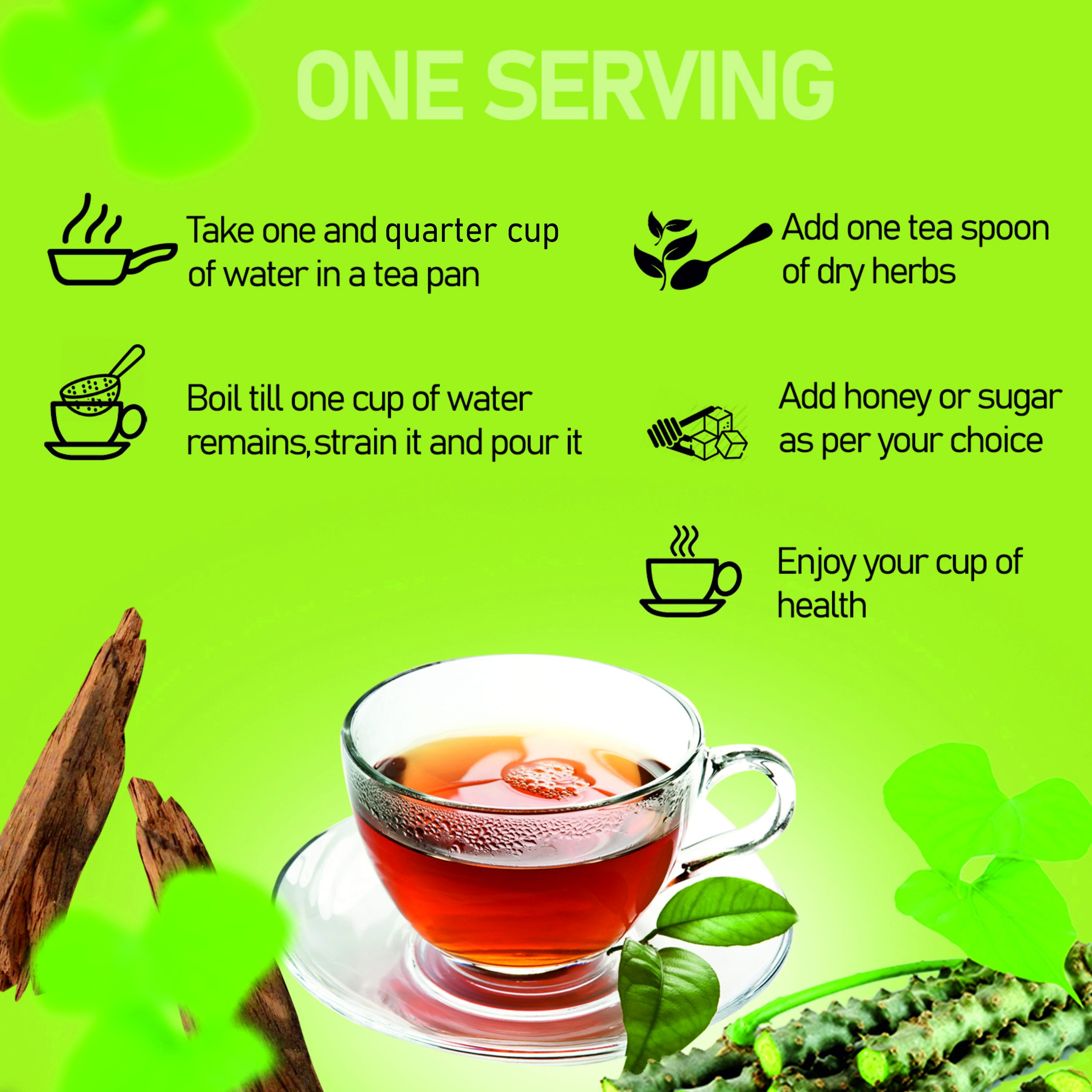 Fenugreek, Giloy, Clove Madhu Vimukta Tea Blood Sugar Support