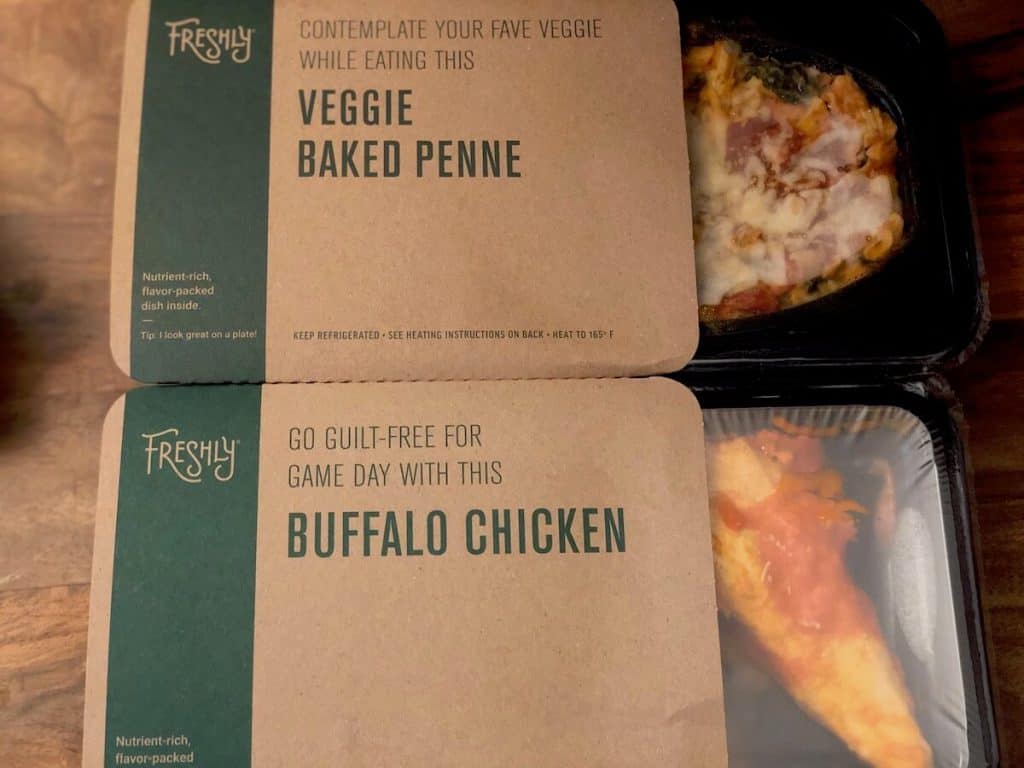 Our Freshly Prepared Meal Delivery Experience