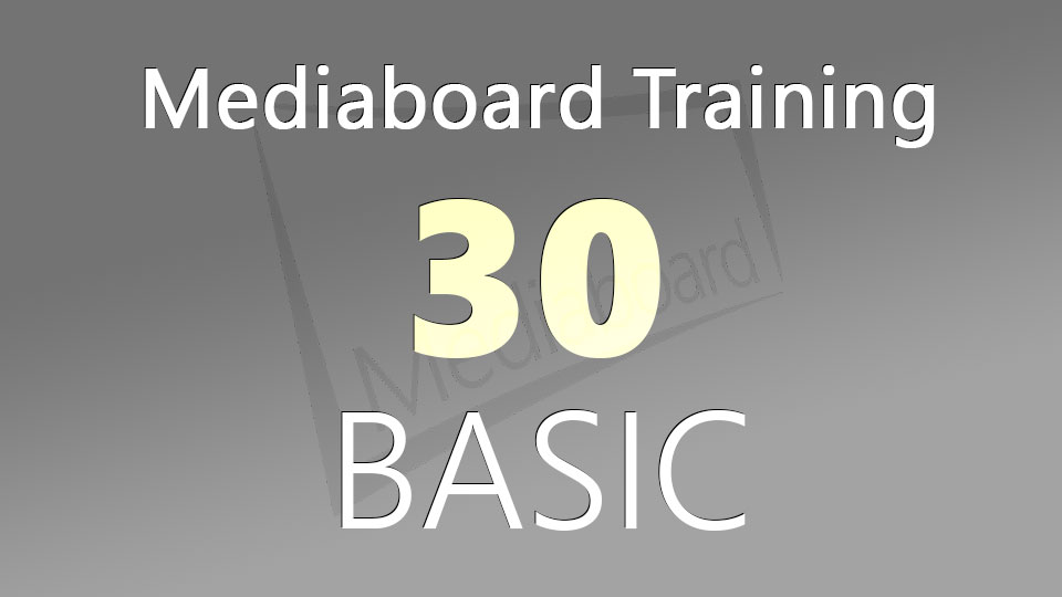 Mediaboard Basistraining 30 mins // Überblick über die Hauptfunktionen.