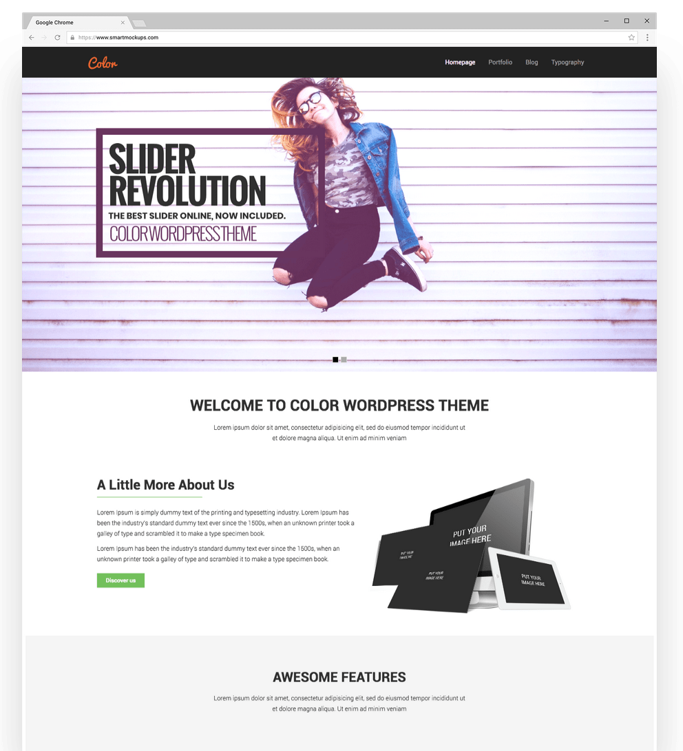 Color WordPress Multipurpose Theme