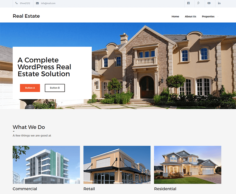 10 Free Real Estate Wordpress Themes 2017 Themely