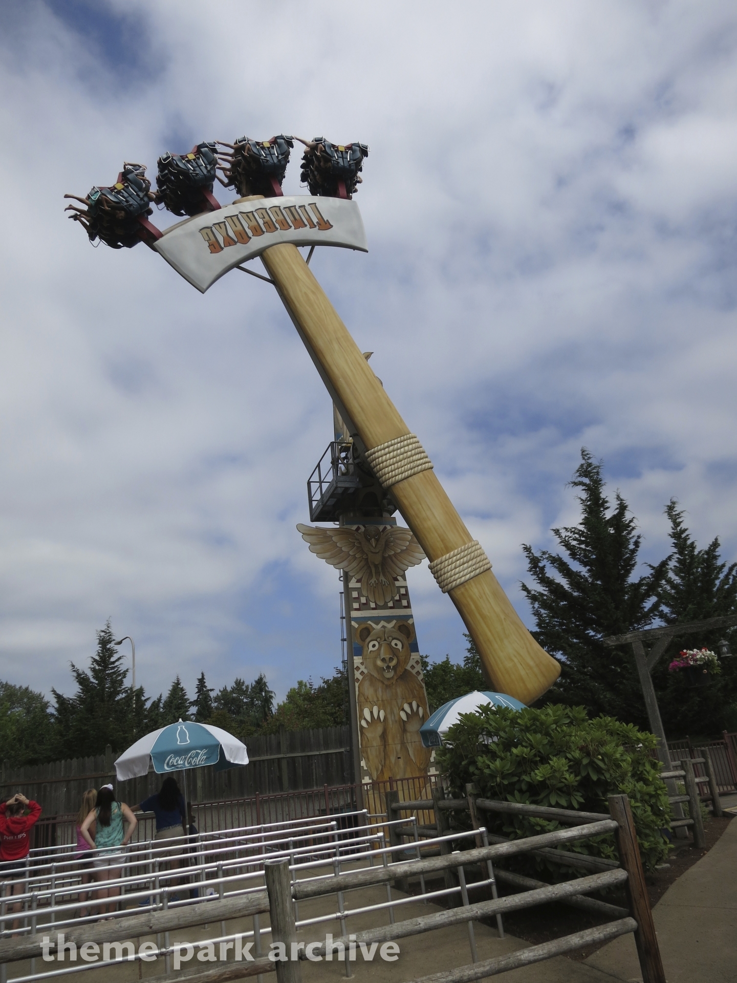 Timber Axe at Wild Waves Theme Park Theme Park Archive