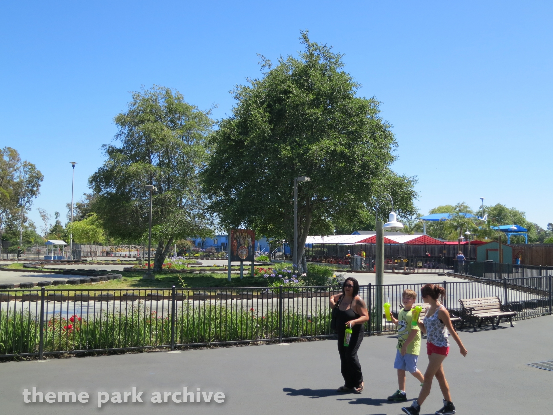 Thunderoad Speedway Go Karts at Six Flags Discovery Kingdom Theme