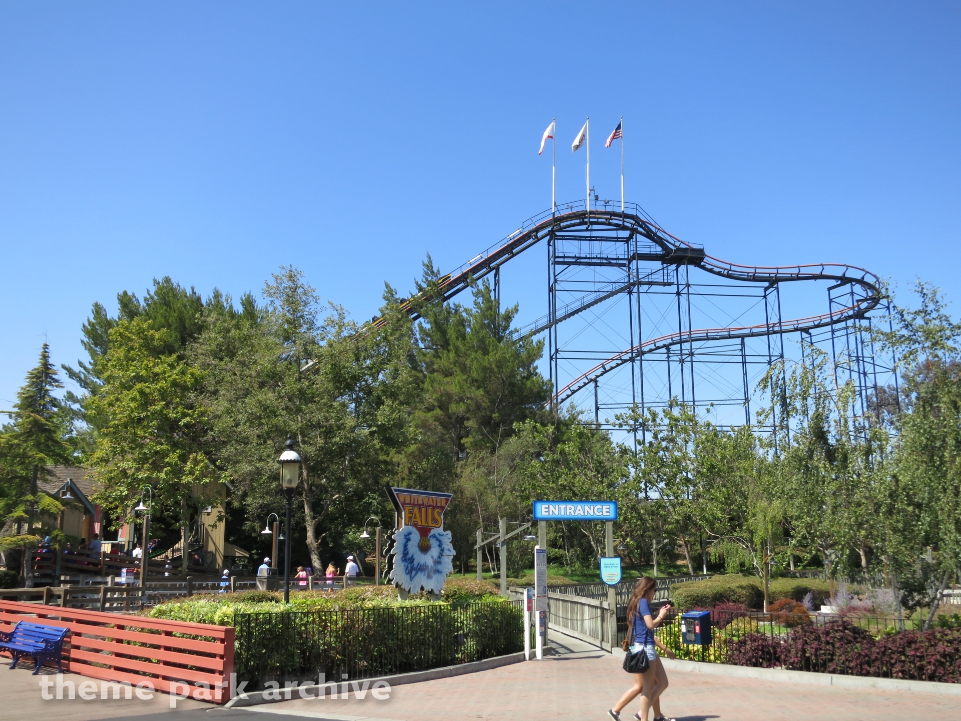 Demon at California's Great America Theme Park Archive