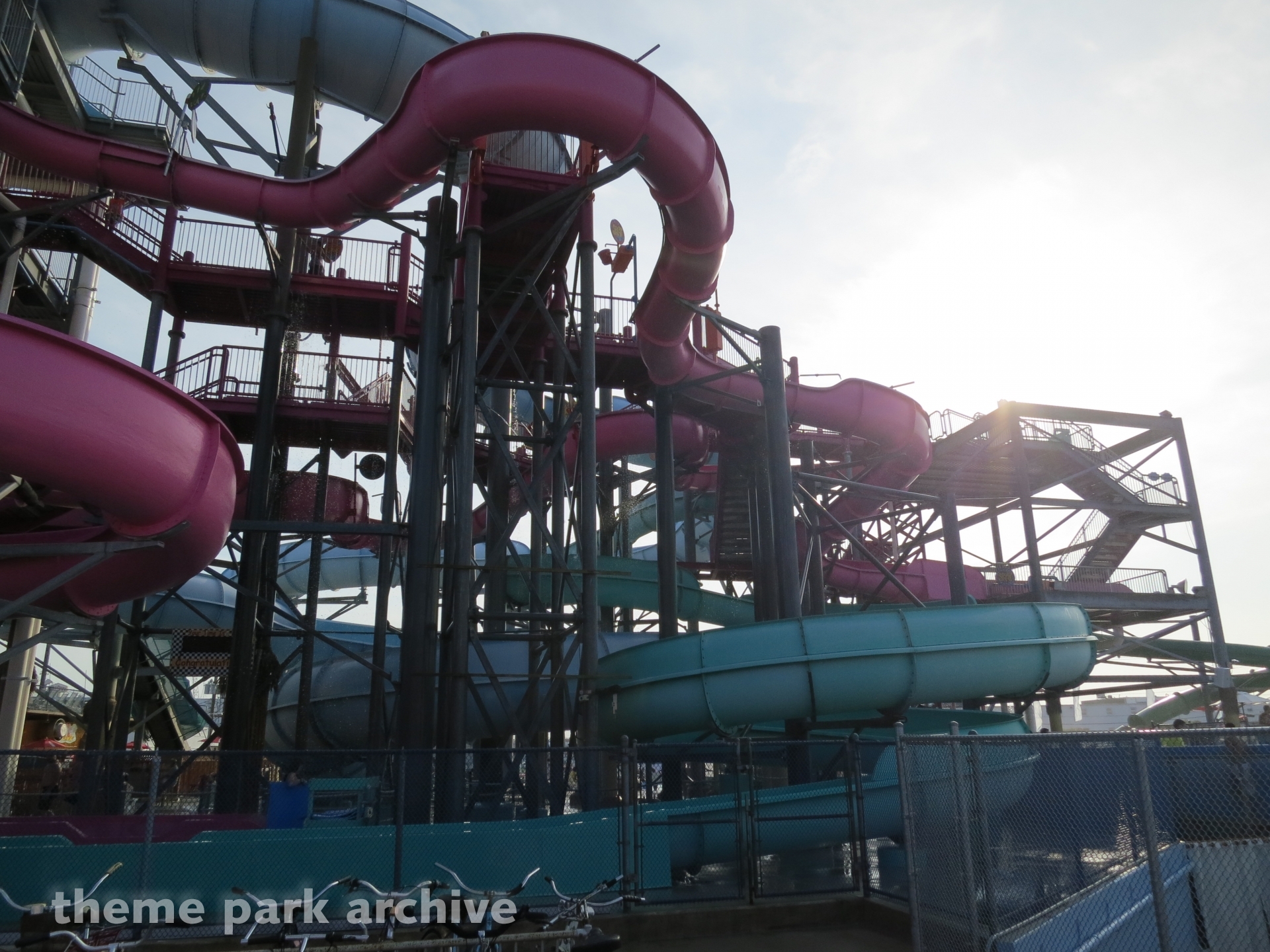 Splash Zone at Morey's Piers Theme Park Archive