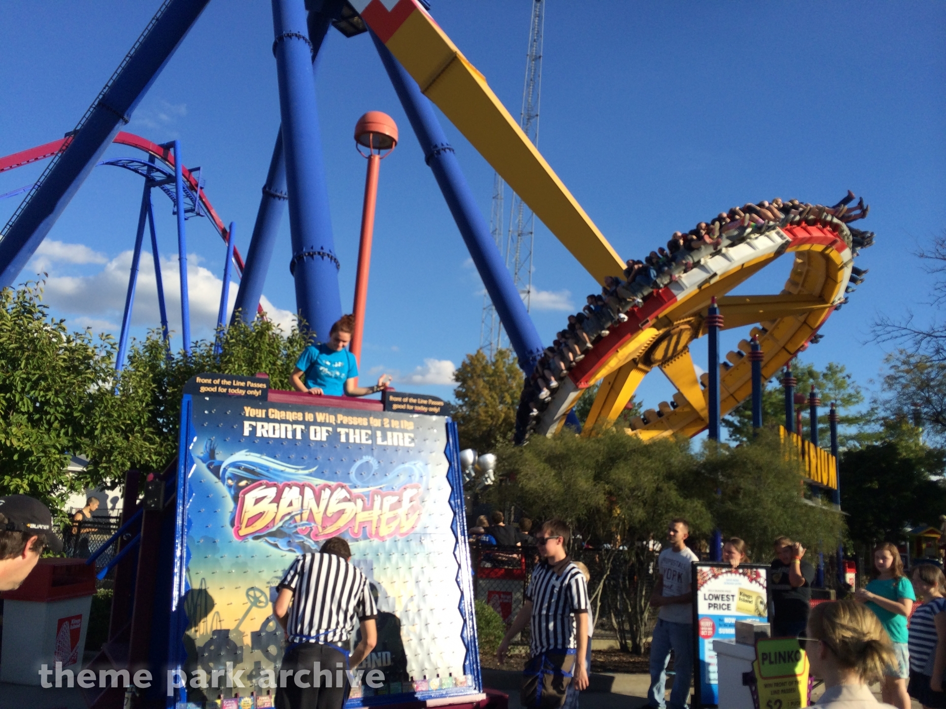 Delirium at Kings Island Theme Park Archive