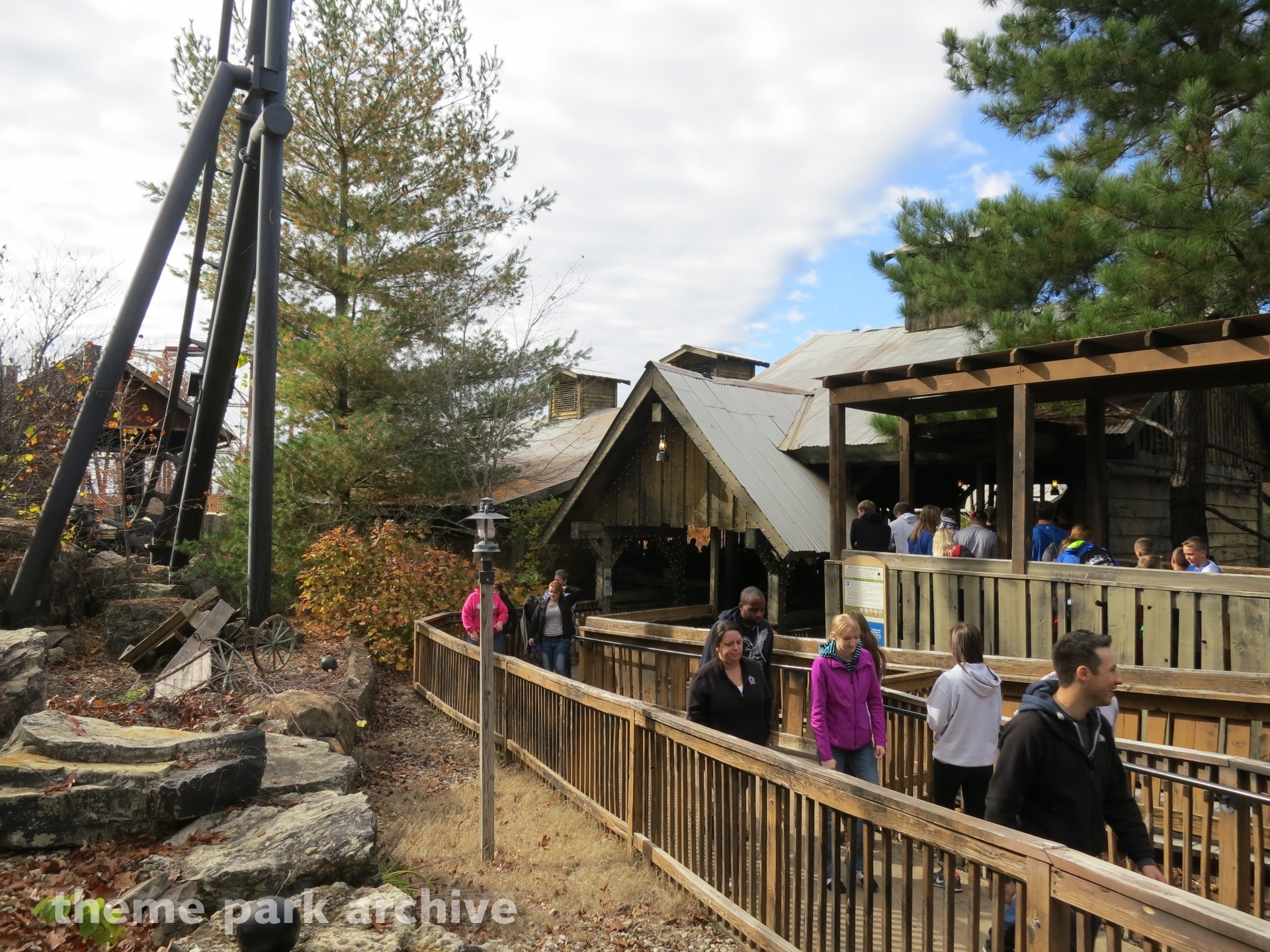 Powder Keg at Silver Dollar City Theme Park Archive