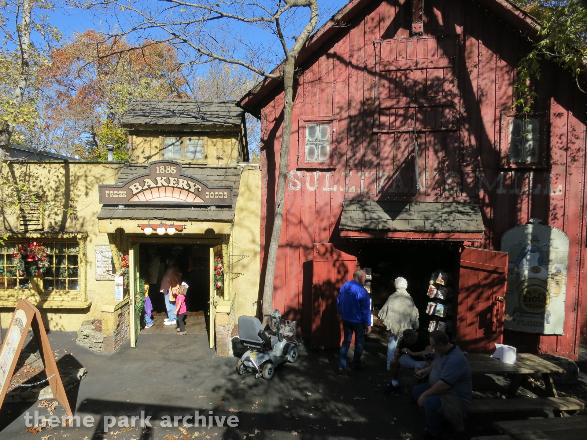 Main Street at Silver Dollar City Theme Park Archive