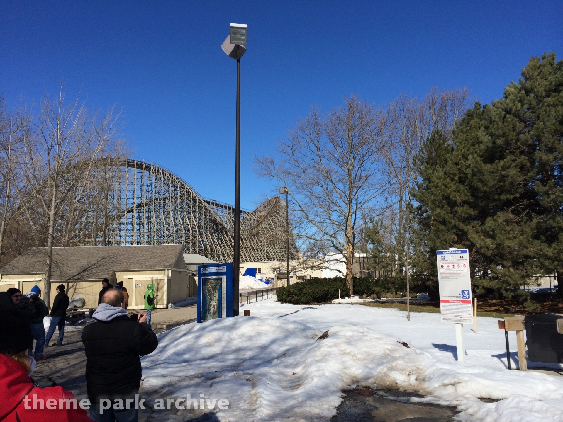 Slingshot at Cedar Point Theme Park Archive