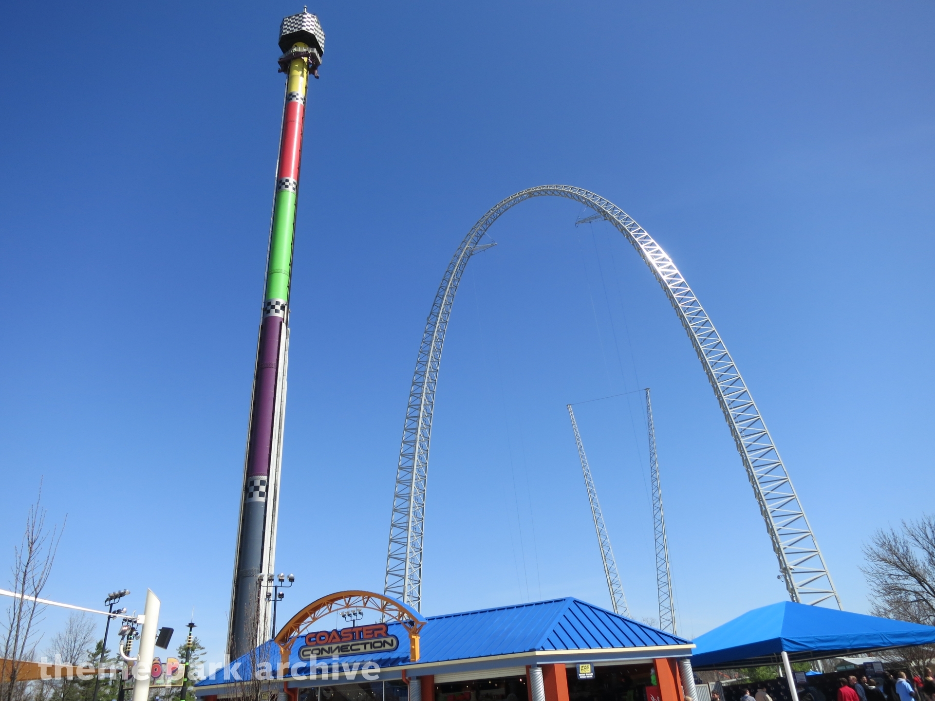 Xtreme Skyflyer at Kings Island Theme Park Archive