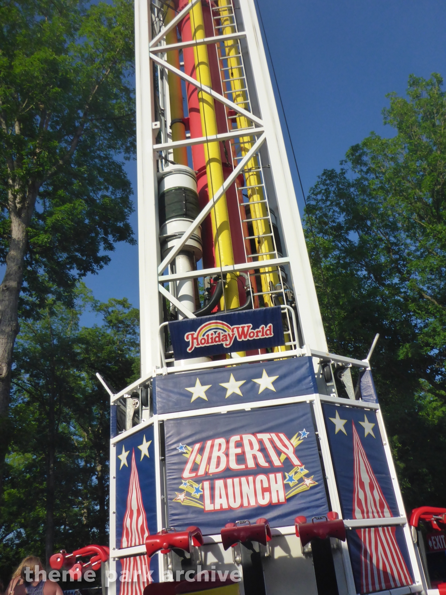 Liberty Launch at Holiday World Theme Park Archive