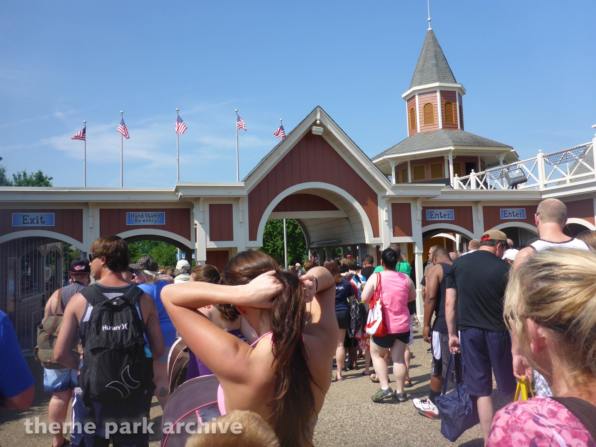 Ticketing Center at Kentucky Kingdom Theme Park Archive