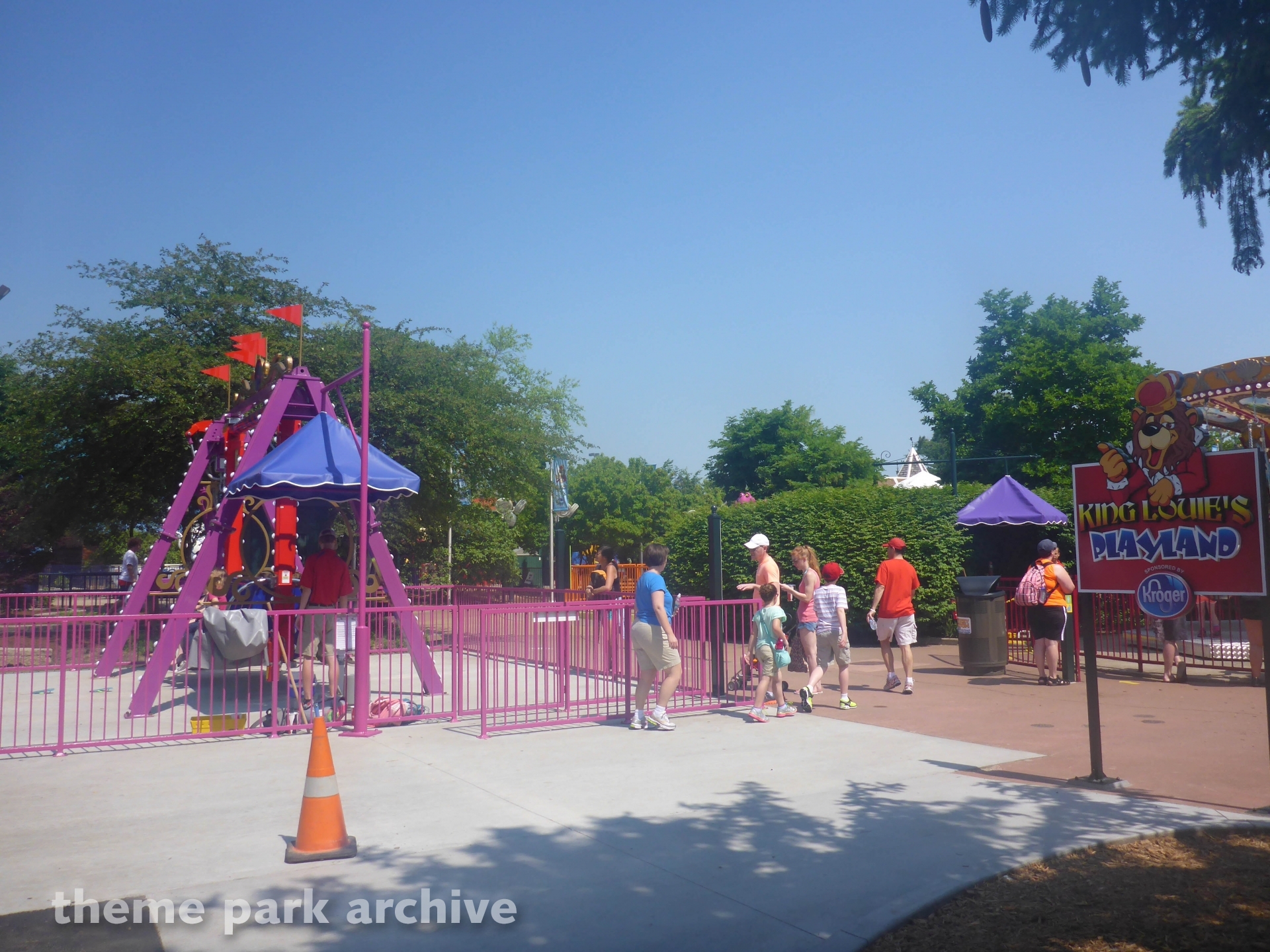 King Louie's Playland at Kentucky Kingdom Theme Park Archive