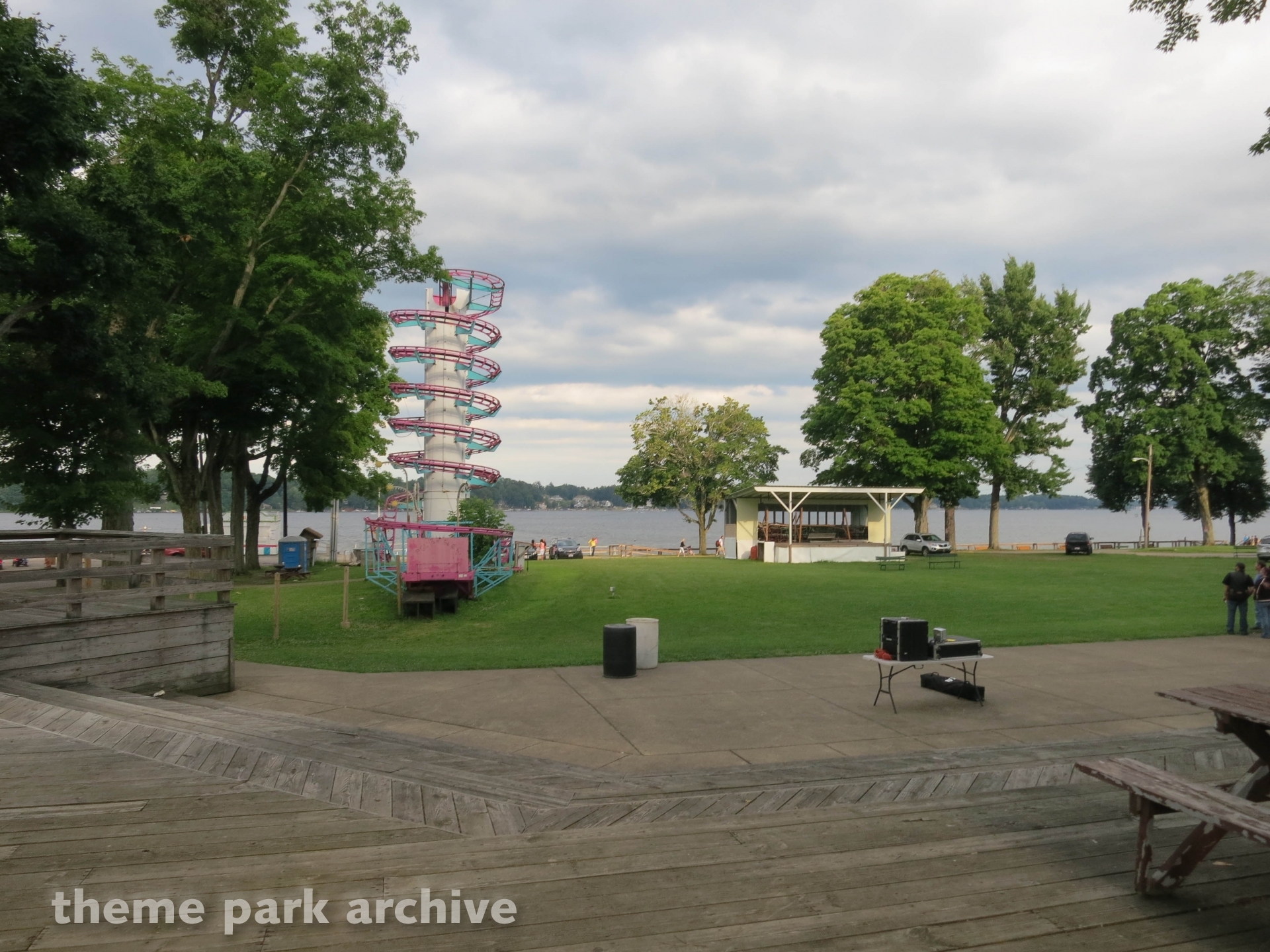 Toboggan at Conneaut Lake Park Theme Park Archive
