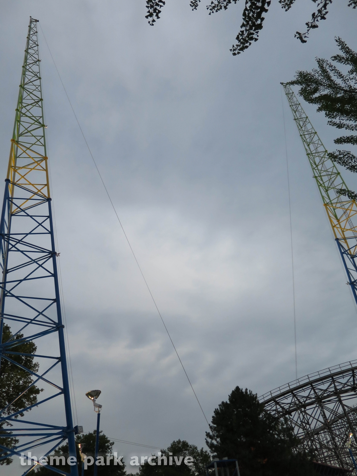 Slingshot at Cedar Point Theme Park Archive
