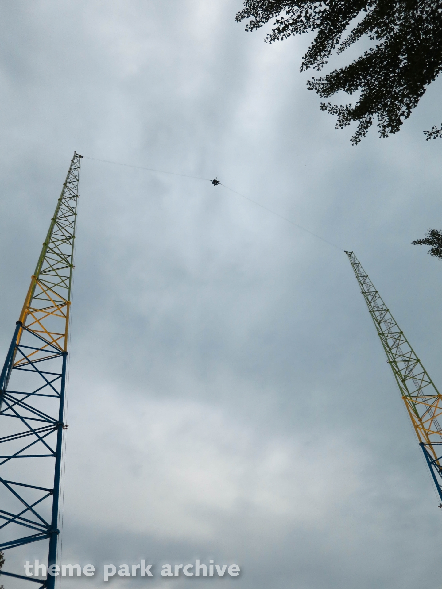 Slingshot at Cedar Point Theme Park Archive