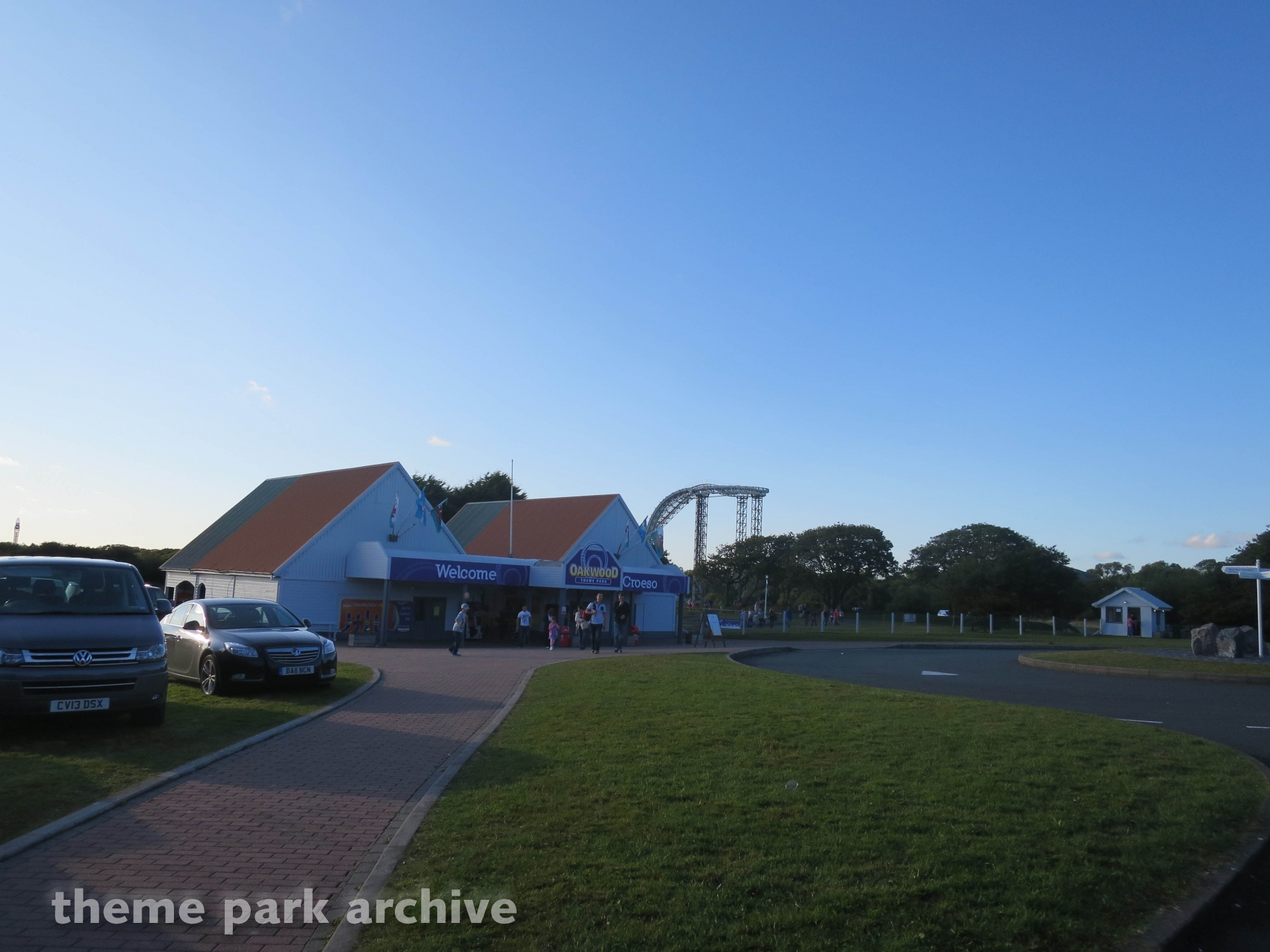 Entrance at Oakwood Theme Park Theme Park Archive